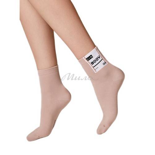 Носки женские CONTE ELEGANT HAPPY р.23-25 290 бежевый 18С-227СП #3