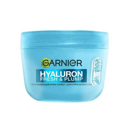 Крем-сорбет для лица GARNIER Hyaluron Fresh&Plump для упругости кожи, 85 мл