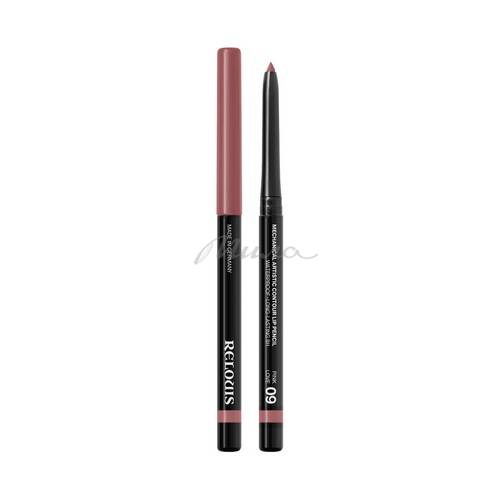 Карандаш для губ RELOUIS Artistic Contour механический, тон 09 Pink love