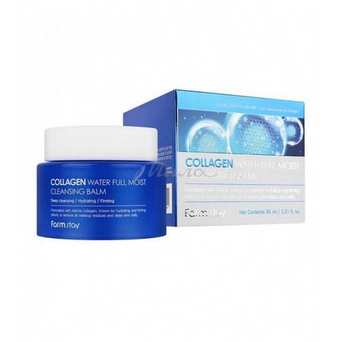 Бальзам гидрофильный для лица FARMSTAY Collagen Water Full Moist Cleansing Balm, 95 мл