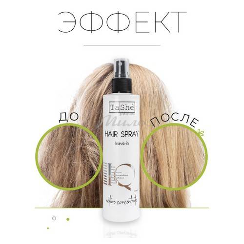 Cпрей для волос TASHE Professional IQ Несмываемый, 250 мл #3