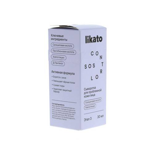 Сыворотка для лица проблемной кожи LIKATO Professional SOS Control, 30 мл #4