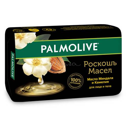 Мыло твердое PALMOLIVE Роскошь масел масло миндаля и камелия, 90 г #2