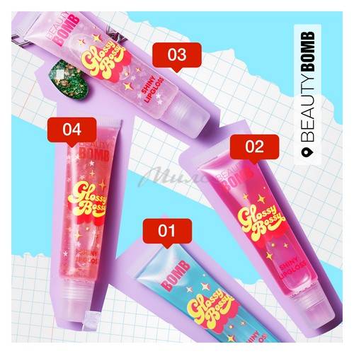 Блеск для губ BEAUTY BOMB Glossy Bossy, тон 03 #8