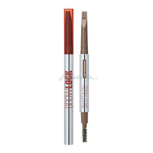 Карандаш для бровей автоматический PARISA COSMETICS, арт. BL-105, тон 203 Soft Brown #2