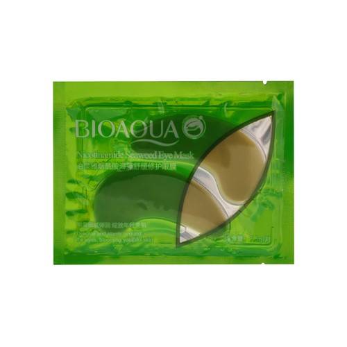 Маски-патчи для глаз гидрогелевые BIOAQUA Nicotinamide Seaweed, 2 шт, арт. BQY96339