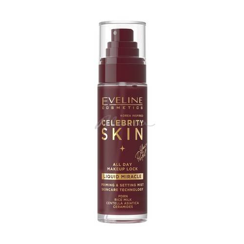 Спрей-фиксатор для макияжа EVELINE Cosmetics Celebrity Skin увлажняющий, 100 мл