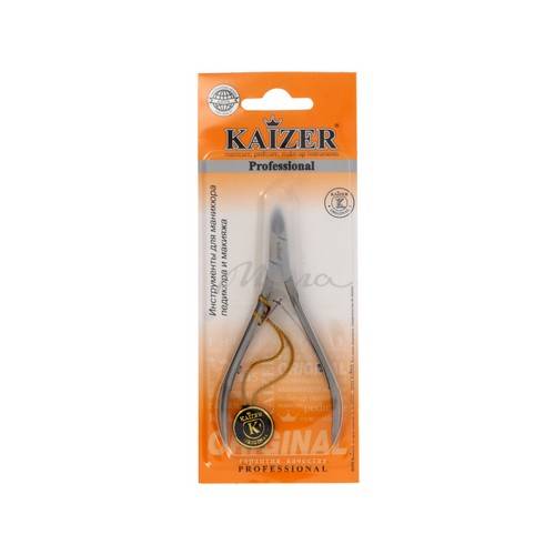 Кусачки маникюрные Kaizer KOR188 двухпружинные арт.403009
