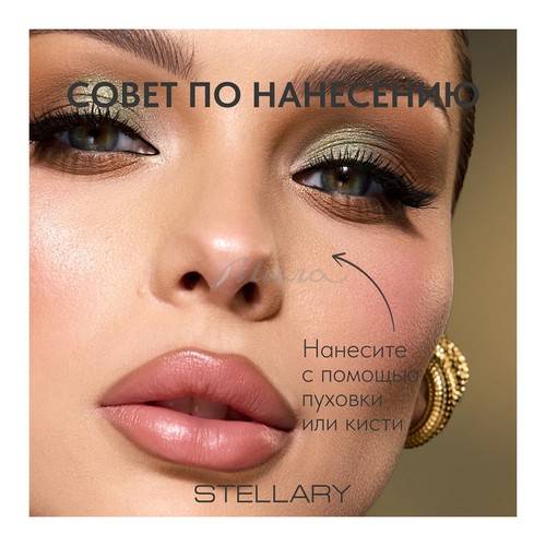 Пудра компактная для лица STELLARY Serpent, тон 01, 9 г #6