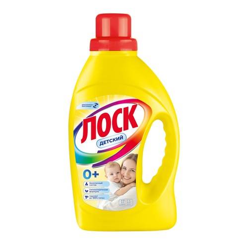 Гель для стирки ЛОСК Детский, 1.1 л