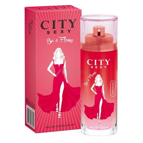 Туалетная вода CITY SEXY Be a Flame для женщин, 60мл