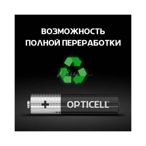 Батарейки OPTICELL Basic, AAA, 4 шт #4
