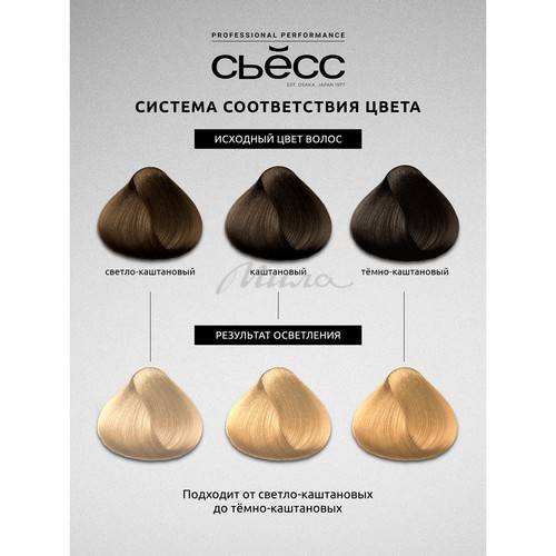 Осветлитель для волос СЬЁСС Professional Performance, тон 13-0 Ультра осветлитель, 115 мл #5