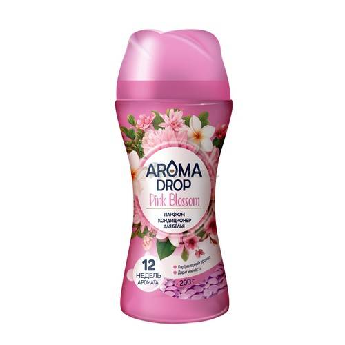 Кондиционер-парфюм в гранулах AROMA DROP Розовое цветение, 200 г