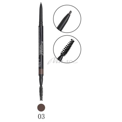 Карандаш автоматический для бровей FARRES Slim Brow, тон 03