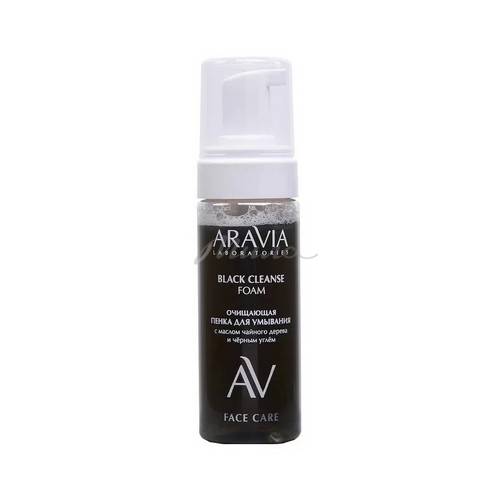 Пенка для умывания ARAVIA Laboratories очищающая с маслом чайного дерева и чёрным углём, 150 мл #2