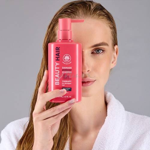 Шампунь NSC BEAUTY HAIR восстанавливающий для поврежденных волос, 500 мл #2