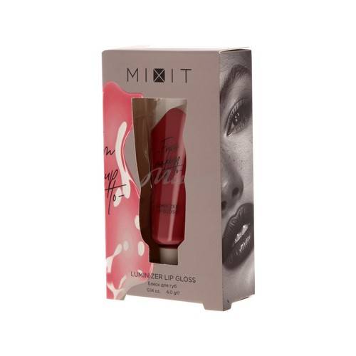 Блеск для губ MIXIT Luminizer, тон 04, 4 г