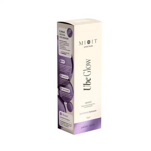 Паста-гель зубная MIXIT Ube Glow для нежного отбеливания, 75 г #4