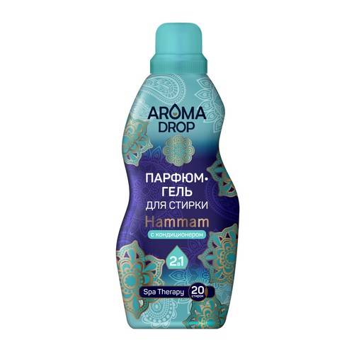 Гель для стирки AROMA DROP Hammam парфюмированный, 1000 г