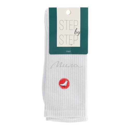 Носки мужские STEP BY STEP Махровая стопа, белый, р. 25-27, арт. НМ 9055-40