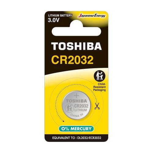 Батарейка TOSHIBA Lithium CR 2032 CP-1C