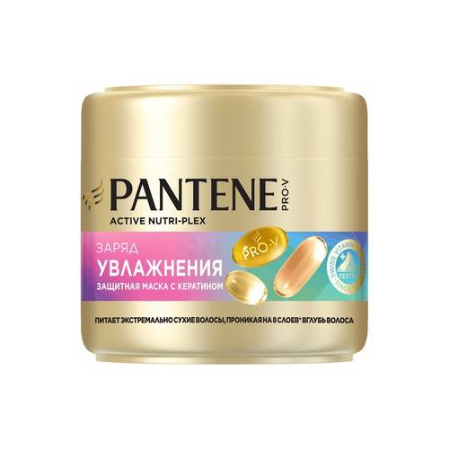 Маска для волос PANTENE Pro-V Заряд увлажнения, 300 мл