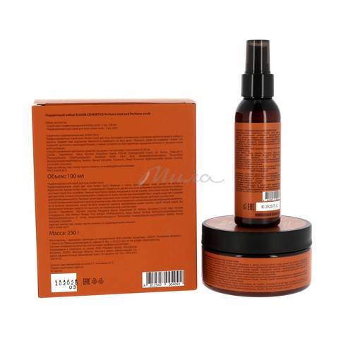 Подарочный набор BLOOM Cosmetics Amber room скраб для тела, 250 г + спрей-мист, 100 мл #4