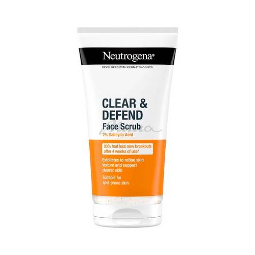 Скраб для лица NEUTROGENA с салициловой кислотой, 150 мл