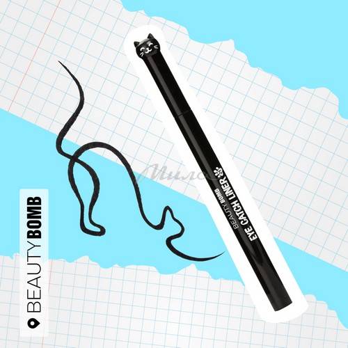 Подводка-фломастер для глаз BEAUTY BOMB Eye Catch Liner тон: 01 new #7