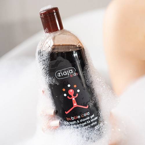 Детский гель для душа и пена для ванны ZIAJA Kids пузырьки колы Bubble Cola 500мл #3