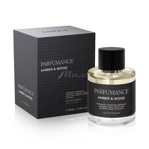 Вода парфюмерная PARFUMANCE Amber & Wood для мужчин, 100 мл