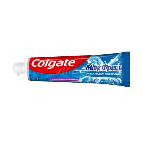 Паста зубная COLGATE МаксФреш Взрывная мята, 100 мл #4