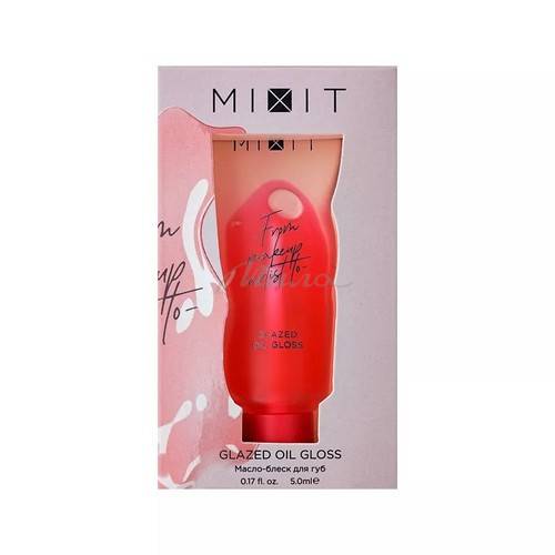 Масло-блеск для губ MIXIT Glazed Oil Gloss, 5 мл