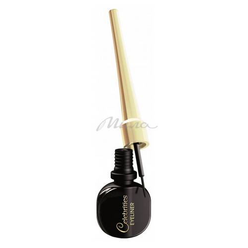 Подводка для глаз EVELINE Celebrities eyeliner, тон черный, 3 мл #2