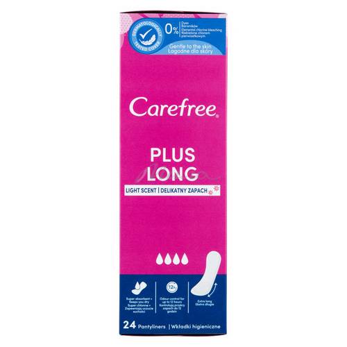 Прокладки ежедневные CAREFREE Long Plus, 24 шт