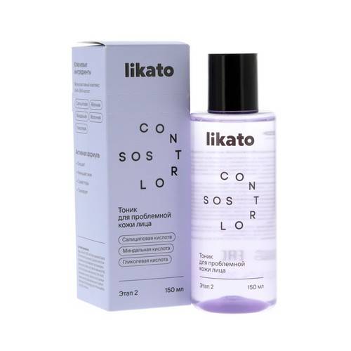 Тоник для лица проблемной кожи LIKATO Professional SOS Control, 150 мл