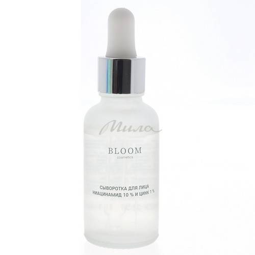 Сыворотка для лица BLOOM Cosmetics ниацинамид 10% и цинк 1%, 30 мл #2