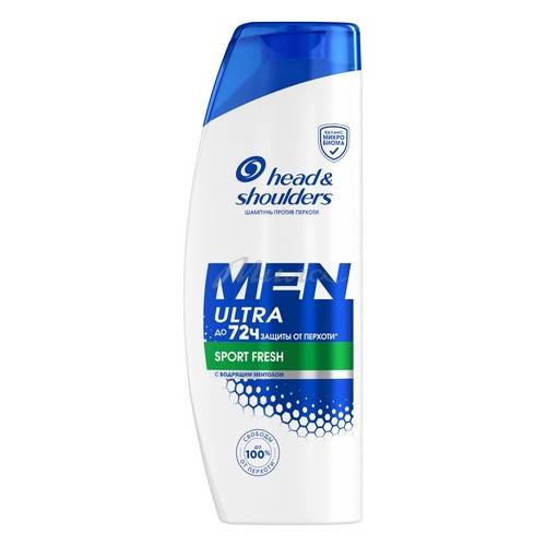 Шампунь против перхоти HEAD&SHOULDERS Sport Fresh, 360 мл