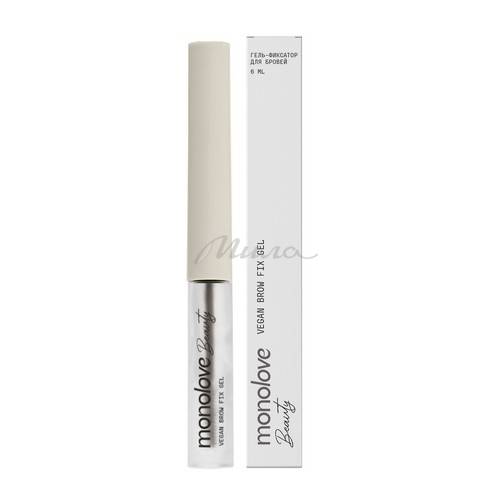 Гель-фиксатор для бровей MONOLOVE BEAUTY Vegan Brow Fix Gel, 6 мл