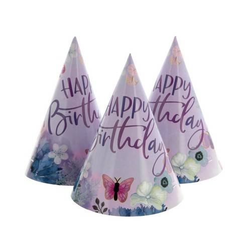 Набор праздничных колпаков Happy Birthday, 6 шт, арт. 7012305705 #2
