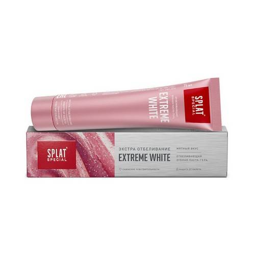 Паста зубная SPLAT Special Extrime White, 75 мл