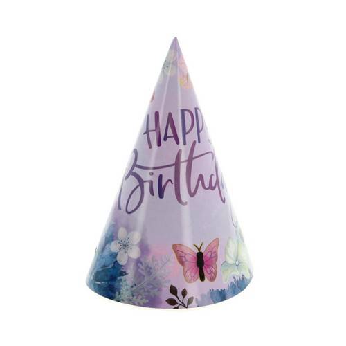 Набор праздничных колпаков Happy Birthday, 6 шт, арт. 7012305705