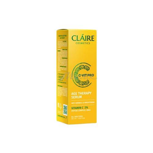 Сыворотка для лица CLAIRE C-Vit Pro AGE THERAPY, 30 мл