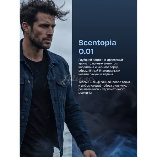 Парфюмерная вода LA VILLE Scentopia O.01 для мужчин, 50 мл #7