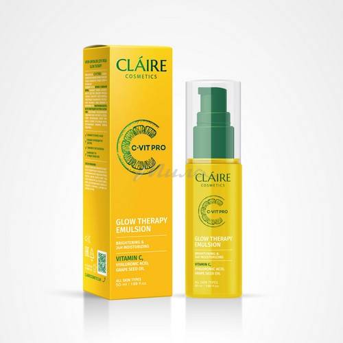 Крем-эмульсия для лица CLAIRE COSMETICS Glow Therapy C-VIT PRO, 50 мл #2