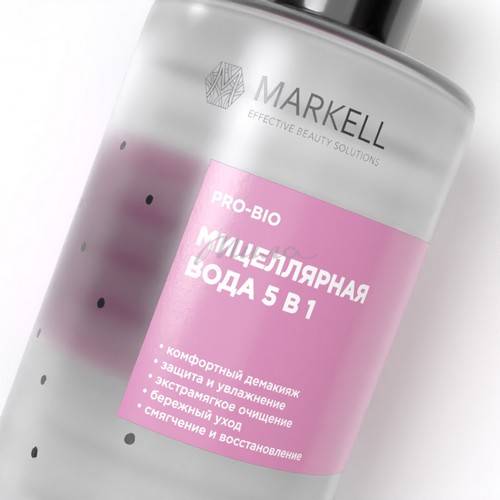 Мицеллярная вода MARKELL 5 в 1, 430 мл #4
