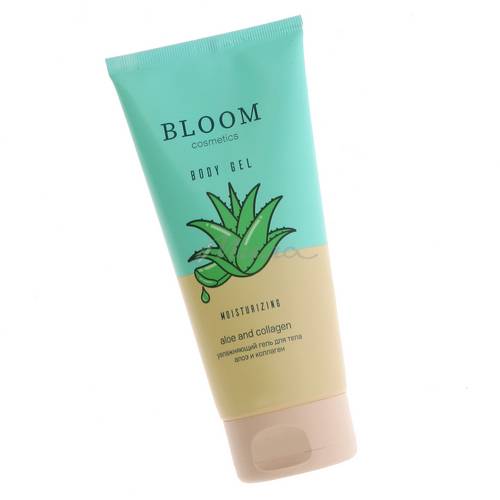 Гель для тела BLOOM COSMETICS Алоэ и коллаген увлажняющий, 200 мл #3