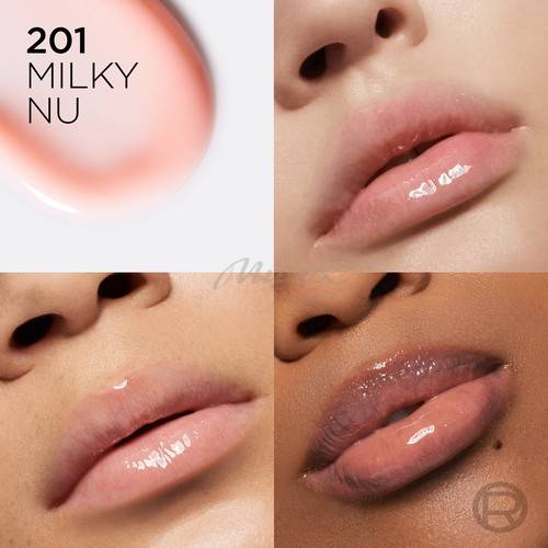 Масло-блеск для губ L'OREAL PARIS Plump Ambition, тон 201, 5 мл #2
