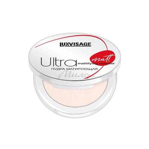 Пудра матирующая LUXVISAGE Ultra matt 9 г